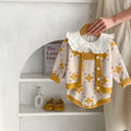 Kids' Sweater Baby Girl Flower Jacquard Knitted