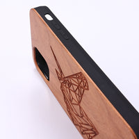 Three-dimensional Animal Line Mobile Phone Case