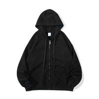 Soft Zipper Hooded Hooded Cardigan Sweater Men