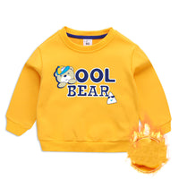 Children's Sweater Plus Velvet Padded Boy Top