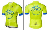Cycling Jersey Men's Summer Short Sleeve Jersey Bike Print