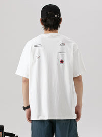 Japanese Minimalist Short Sleeved Men's Summer