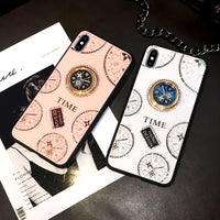 Clock watch phone case