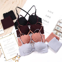 Bowknot seamless back underwear