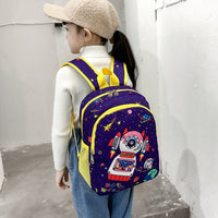 Nylon cartoon kids backpack