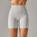 High Waist Peach Hip Tight Belly Trimming Sports Short Shorts