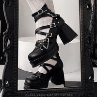 Women's Fashion Simple Patent Leather Single Shoes