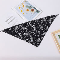 Halloween Dogs And Cats Pet Print Scarf