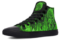 Printed Couple High-top Canvas Shoes