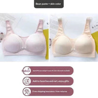 Maternity Nursing Bra Made Of Pure Cotton Wireless And Anti-exposure