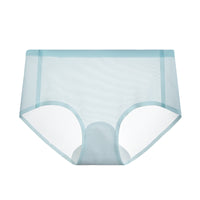 Thin Seamless Underwear One-piece Ice Silk Briefs