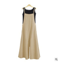 Women's Loose Slimming Casual Minimalist Jumpsuit With Straps