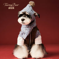 Pet Dog Supplies Accessories Wool Hat Scarf