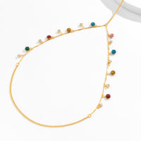 Colorful Chain Stretch Tassel Thigh Chain