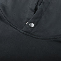 Solid Color Blank Hooded Sweater For Men