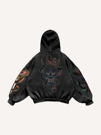 Fashion Casual Printed Polyester Sweater