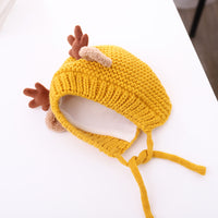 Men's And Women's Baby Plus Velvet Warm Knitted Hat
