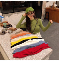 Western-style Versatile Thermal High-neck Top For Women Great For Layering Or Wearing Alone