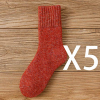 Wool Socks Women's Winter Warm Thickening