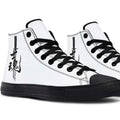 Printed Couple High-top Canvas Shoes