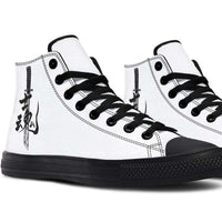 Printed Couple High-top Canvas Shoes