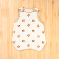 Baby Climb Cotton Gauze Sleeping Bag Sleeveless Vest