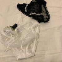 Sweet Mesh Summer Ultra-thin Underwear Pure Love Breathable Mid Waist Cotton Crotch Briefs