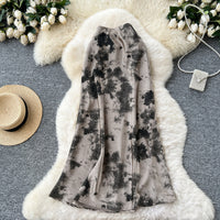 French-style Sophisticated Satin Skirt For Women