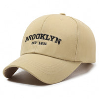 Embroidered Mens Sun-protective Baseball Cap