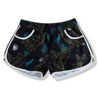 Beach Pants Men's Soakable Hot Spring Swimming Trunks Water Park Beach Couple Vacation Suit Loose Shorts Women