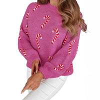 Versatile Knit Long-sleeve Top For Women