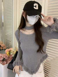 Women's Halter Bottoming Shirt Autumn And Winter