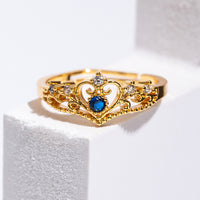 Princess Crown Ring For Women Simple And Versatile