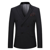 Men's Business Slim Professional Three-piece Men's Suit
