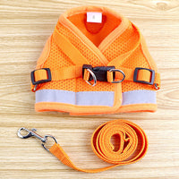 Dog vest style traction rope