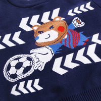Children's Autumn And Winter New Double-layer Cotton Sweater