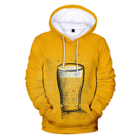 Printed Children's Casual Trendy Hooded Sweater