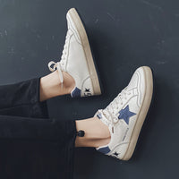 Low cut retro casual shoes all-match men's shoes