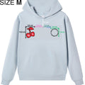 Heavy 350g Off-shoulder Hoodie Jumper