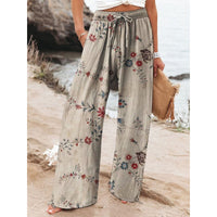 Casual Streetwear Wide-leg Athletic Pants From Europe And The US