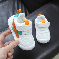 Baby's Step Spring And Autumn Mesh Breathable Single Shoes