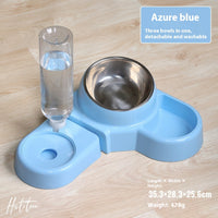 Plastic Bowl For Cat Removable Automatic Water Feeder
