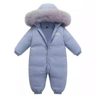 Newborn Infant Down Jacket Jumpsuit