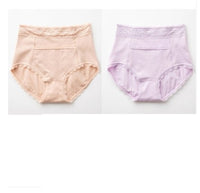 High Waist Physiological Underwear Female Menstrual Leak-proof Cotton Crotch Cotton Fabric Warm Aunt Pants Menstrual Fake Health Pants