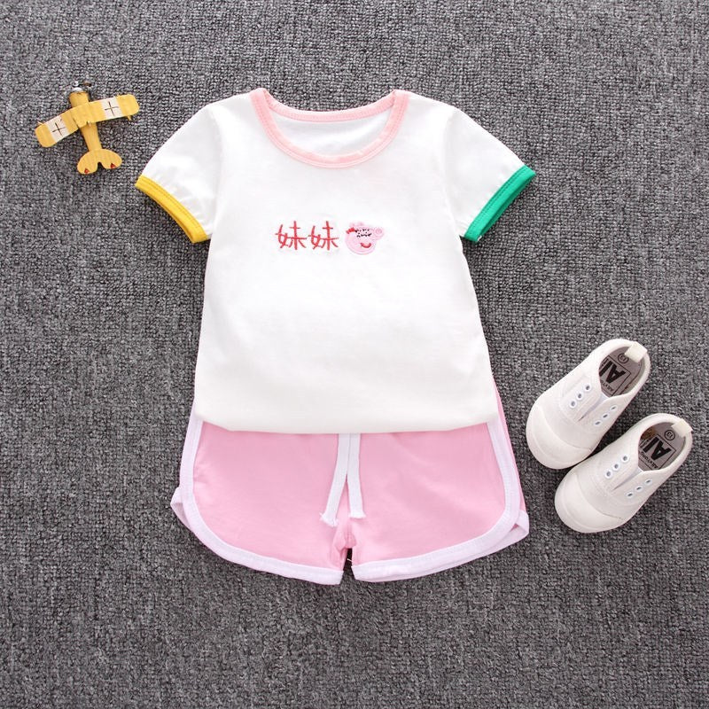 Boys short sleeve suit