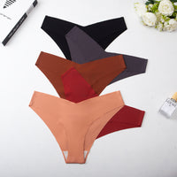 Womens Low-rise Seamless Underwear