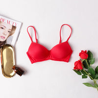 Simple Solid Color Thin No Steel Ring Underwear