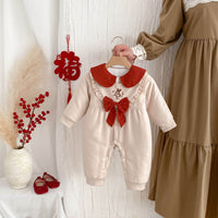 Clothes For Babies Baby Thick Quilted Jumpsuit