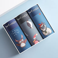 Men's Cotton Antibacterial Crotch Boxers