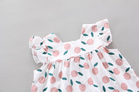 Girls' Sweet Sleeveless Vest Children's Clothing T-shirt Two-piece Set